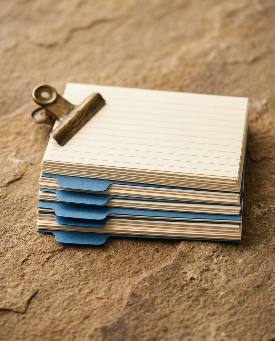 Card stack and organization preview